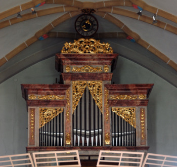 Orgel  der Pfarrkirche von Berndorf bei Salzburg - 1892 Hans Mauracher