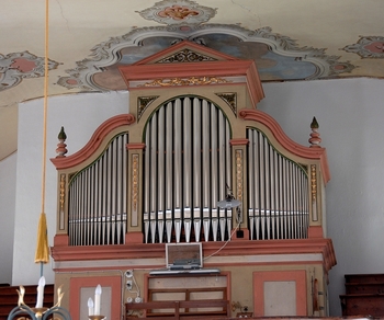 Orgel der Pfarrkirche von Bucheben im Raurisertal - 1896 Reinisch