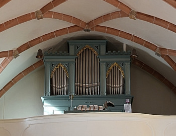Orgel der Pfarrkirche von Schwand im Innviertel - 1863 Johann Nepomuk Mauracher