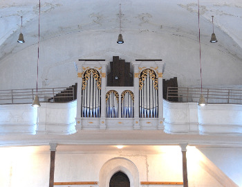 Orgel der Pfarrkirche von St.Georgen bei Salzburg - 1850 Ludwig Moser