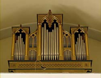 Orgel der Stadtpfarrkirche Maria - Hilf in Leopoldskron - Moos - 1871-73 Franz Weber