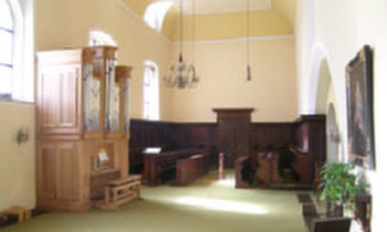 Orgel im Oratorium des
Franziskanerklosters in Salzburg