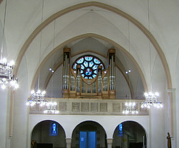 Orgel in St. Pankratius in Bühl bei Tübingen