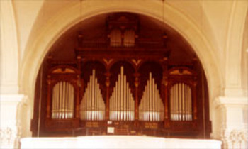Stille-Nacht-Orgel in der
Pfarrkirche Oberndorf